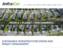 Tablet Screenshot of infracorgroup.com